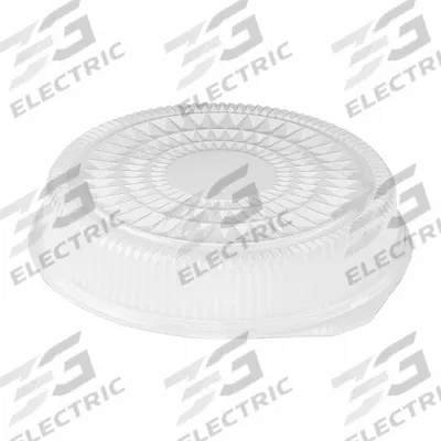 HANDI-FOIL OF AMERICA Disposable Food Container Lid: Plastic, Round - Lids for Foil Containers