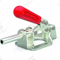 DE-STA-CO Straight Line Clamp: Flange Base Mounting, Std Horizontal Handle, 1.63 in Arm Lg, 5/16-18 (MPN 605). Key specifications — attr668705: 5/16-18; attr668707: 207203; attr668201: DE-STA-CO.