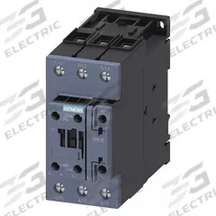 SIEMENS IEC Magnetic Contactor: Non-Reversing, 3 Poles, 3NO Contacts, 80 A, 240V AC Coil (MPN 3RT20381AP60). Key specifications — Brand: SIEMENS; Integrated Surge Suppression: No.