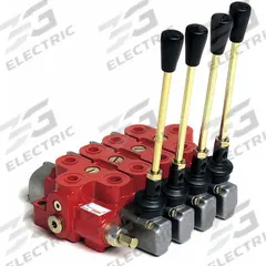 BUCHER HYDRAULICS Lever Operated Sectional Valve: Four-Way / Three Positions, Tandem Center (MPN HDM11S/4). Key specifications — attr1017968: BUCHER HYDRAULICS; attr1017969: Tandem Center; attr1018005: Spring Center to Neutral.