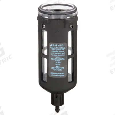 WILKERSON Air Lubricator Bowl: Plastic, LRP - Replacement Bowls