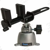 PANAVISE Multi-Angle Vise: Light Duty, 6 in Jaw Face Wd, 6 in Max Jaw Opening, 1 7/8 in Throat Dp (MPN 396). Key specifications — attr663938: PANAVISE; attr669110: Neoprene; attr669112: Swivel.