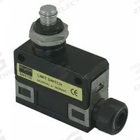 DAYTON Limit Switch: Plunger Actuator, 33 mm Mounting Hole Horizontal Center to Center Distance, Top (MPN 13F515). Key specifications — Manufacturer Part Number: 13F515; Brand: DAYTON; Electrical Connection: Screw Terminals; Actuator Type: Plunger.