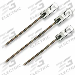 OMEGA Temperature Probes and Components-New: 900°F /0°C to 480°C, Type K, For Air Media Type, Bolt (MPN WTK-6-60). Key specifications — Brand: OMEGA; Cable Material: Fiberglass Insulation; Cable Length: 60 in; Process Mounting Connection: Bolt; Maximum Wire Gauge: 20 AWG.