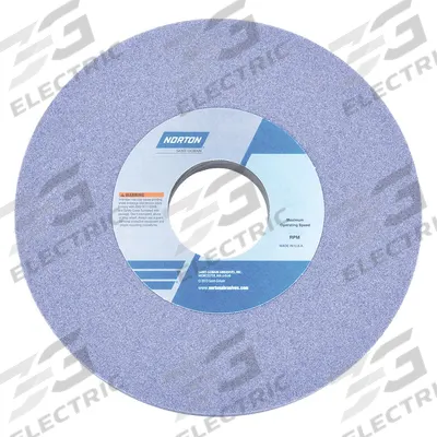 NORTON Straight Grinding Wheel: Type 1, 14" x 1 1/2" x 5" - Grinding Wheels for Moderate-to-Heavy Grinding of Tool Steels
