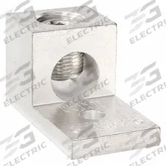 BURNDY Mechanical Connector: For Wire Size 4 AWG – 500 kcmil, 1 Wire Terminations (MPN KA34U). Key specifications — Brand: BURNDY; Lug Material: Tin-Plated Aluminum.