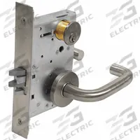 CORBIN RUSSWIN Door Lockset: Classroom Security Lever Locksets, Stainless Steel, ADA Compliant (MPN ML2052 LWA 630). Key specifications — attr1024149: Not Ligature-Resistant; attr1011488: CORBIN RUSSWIN; attr1024446: F32; attr1011524: No Message; attr1011506: LWA Lever; attr1011485: Yes; attr1059461: Satin Stainless Steel : Steel.
