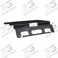 GROTE Mounting Bracket: Mounting Bracket, Black, Aluminum, 7/8 in Lg, 11 in Ht, 17 3/4 in Wd (MPN 42391). Key specifications — Color: Black; Brand: GROTE; Compatible with Manufacturer Model Number: F250; Material: Aluminum; Product Type: Mounting Bracket.