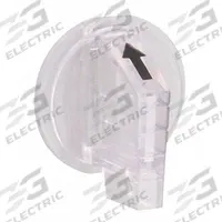 SCHNEIDER ELECTRIC Selector Switch Knob: 30 mm Compatible Switch Size, Short Lever, Clear (MPN 9001C8). Key specifications — Compatible Product Type: Selector Switches; Compatible with Series: 9001SK; Brand: SCHNEIDER; Manufacturer Part Number: 9001C8; Compatible Switch Size: 30 mm.