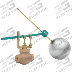 KECKLEY Float Valve Assembly: For Water Media, Angle Valve Body, Cylindrical, Horizontal Piping, Adj (MPN 1/27SG/BB). Key specifications — Mounting: Horizontal Piping; Arm Adjustability: Adjustable; Brand: KECKLEY; Flow Rate: 6.5 gpm @ 1 psi; For Media: Water; Rod Thread: 5/16"-18; Valve Series: 7; Valve Body Style: Angle.