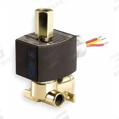 REDHAT Solenoid Valve: 3-Way, Configurable, 1/4 in Pipe Size, 110V AC/120V AC, Quick Exhaust (MPN EF8317G035). Key specifications — Pipe Size: 1/4 in; Voltage: 120V AC; Brand: REDHAT; Coil Enclosure: Watertight.