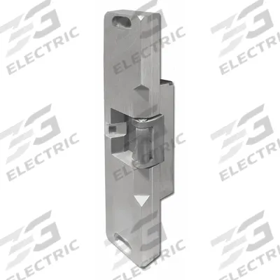 HES Electric Door Strike: 1 3/4 in Wd, 9 in Ht, Cylindrical/Mortise - Combination Cylindrical & Mortise Electric Strikes