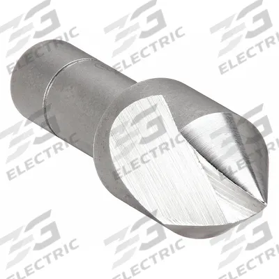 KEO Countersink: 60°, 1 Flute, 1 3/4 in Body Dia, 3/4 in Shank - Fast-Cutting Single-Flute Countersinks