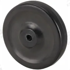 APPROVED VENDOR Caster Wheel: 3 in Wheel Dia., 1 in Wheel Wd, Rubber, 125 lb Load Rating, Rubber (MPN RN03Z5205). Key specifications — Wheel Core Material: Rubber; Wheel/Tread Color: Black; Brand: APPROVED VENDOR.