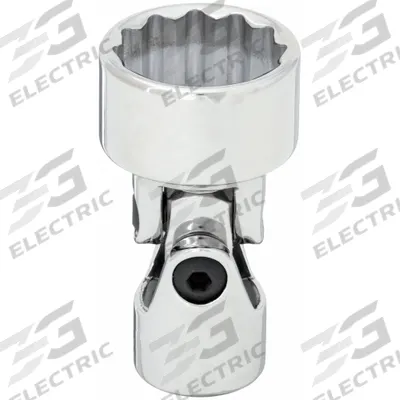 WESTWARD Flex Socket: 3/8 in Drive Size, 7/8 in Socket Size, 12-Point, Std - 3/8" Drive SAE Flex Sockets