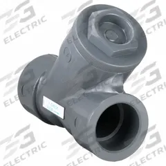 HAYWARD Y Check Valve: Piston, Y-Style Valve Body, 3 in Pipe Size, Socket x Socket, PVC, Female, Std (MPN YC10300S). Key specifications — Brand: HAYWARD.