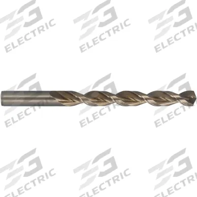 CLEVELAND Jobber Length Drill Bit: Letter D, 135° Split Point, Straw/Bronze Cobalt - Cobalt Jobber-Length Drill Bits for Deep Hole-Drilling