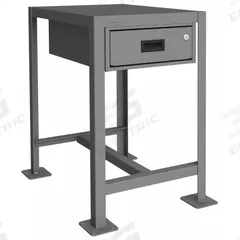 DURHAM MFG Work Table: Fixed Ht, Steel, 24 in x 18 in, 2,000 lb Overall Load Capacity, Steel (MPN MTD182430-2K195). Key specifications — Brand: DURHAM MFG; Unit Type: Not Expandable or Modular.