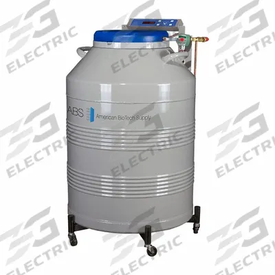 AMERICAN BIOTECH SUPPLY Cryogenic Tank: 165 L Capacity, 26 7/8 in Overall Dia - Cryogenic Storage Systems