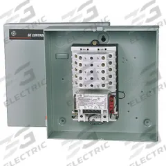 GE Lighting Magnetic Contactor: 10 Poles, 277V AC, 30 A, 2-Wire, Mechanically Held (MPN CR463MB0DNA10A0). Key specifications — Brand: GE.