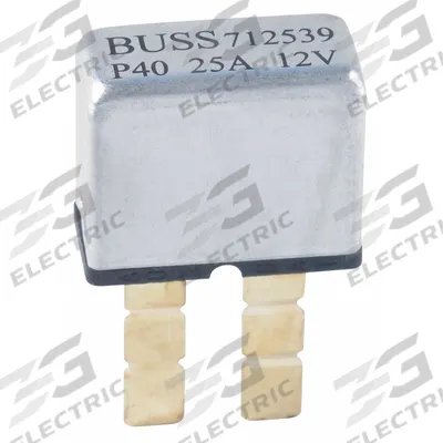 BUSSMANN Automotive Circuit Breaker: UCB, 12V DC, 1 kA at 12V DC - Plug-In Mount Automotive Circuit Breakers