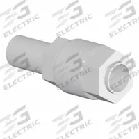 SMC Straight Adapter Fitting: 21 5/16 mm Pipe x 3/4 in OD Size, Threaded x Compression, PFA (MPN LQ3A5A). Key specifications — Series: LQ3; Brand: SMC; Standards: RoHS_6, RoHS_10.