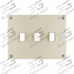 LEGRAND Wall Plate: Toggle, 3 Gang, Ivory, Jumbo Size (MPN WSP33S2IVYPS). Key specifications — Brand: LEGRAND; Material: Stainless Steel; Includes: Allen Head Screws.