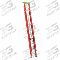 LOUISVILLE LADDER Extension Ladder: 20 ft Ladder Size, Fiberglass, 300 lb Load Capacity, 42 lb Wt (MPN L-3022-20PT). Key specifications — Color: Orange; Brand: LOUISVILLE LADDER; Included Features: Mar-Resistant End Caps; Removable Fly: Fixed.