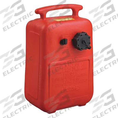 SCEPTER MARINE Marine Fuel Tank: 6 gal Capacity, 10 7/8 in Ht, 20 3/4 in Lg - Marine Fuel Tanks