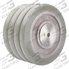 HAMILTON Caster Wheel: 8 in Wheel Dia., 4 in Wheel Wd, Polyurethane, 4,500 lb Load Rating, Aluminum (MPN W-840-SWC95-1). Key specifications — Brand: HAMILTON; Tread Shape: UltraGlide; Wheel/Tread Color: Gray.