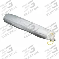PIG Sorbent Sock: 5 in dia x 5 in wd x 30 in lg, 9 gal, White, Polypropylene, Polypropylene, 6 PK (MPN SKM412). Key specifications — Brand: PIG; Color: White; Connector Type: Rope; Filler Material: Polypropylene; Outside Skin Material: Polypropylene.