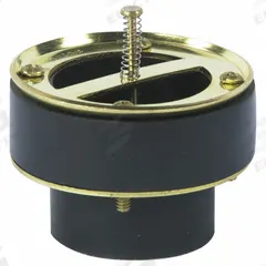 WATTS Backwater Valve: Backwater Valve, 3 7/8 in Overall Dia, 2 in Overall Ht, Stainless Steel, Slip (MPN BV-1004). Key specifications — Color: Black; Connection Type: Slip; Brand: WATTS.