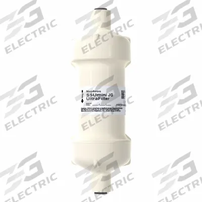 NEPHROS Inline Water Filter: 0.005 micron Micron Rating, Medisulfone - Dialysis Equipment Water Filters