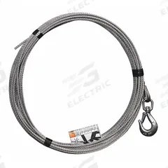 OZ LIFTING PRODUCTS Cable Assembly: Cable, 90 ft Line Lg, 3/16 in Line Dia (MPN OZSS.19-90). Key specifications — Operation Compatibility: Pulling; Brand: OZ LIFTING PRODUCTS; Line Material: Stainless Steel; Line Type: Cable; For Use With: Winches.