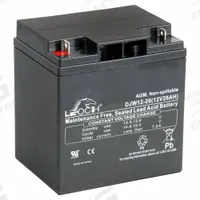 EDWARDS Sealed Lead Acid Battery: 12V DC, 26 Ah Capacity, 6.88 in Ht, 6.5 in Wd, 5 in Dp, ABS (MPN 12V24A). Key specifications — Terminal Connection: Tab with 0.217 in Bolt Hole; Brand: EDWARDS; Housing Material: ABS.