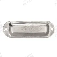 Covers for Conduit Access Fitting: Aluminum, 2 1/2 in_3 in Trade Size, Screw In (MPN K250&300-A). Key specifications — Connection Type: Screw In; Hazardous Location: Yes; Material: Aluminum; For Use With: Appleton Form 85 Unilet Conduit Outlet Bodies; Gasket Included: No; Includes: Screws; Standards: UL 514A; Brand: APPLETON ELECTRIC.