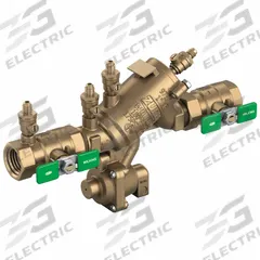 WILKINS Backflow Preventer: 975XL3, Std Configuration, Bronze, 1 in Pipe Size, FNPT, 33°F