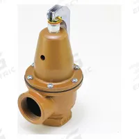 WATTS Pressure Relief Valve: FNPTF x FNPTF, 1 1/4 in x 1 1/2 in, Iron, 75 psi Max. Op Pressure (MPN 0383308). Key specifications — Brand: WATTS.