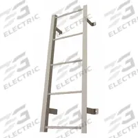 COTTERMAN Fixed Ladder: 4 ft Overall Ht, 21 in Overall Wd, Steel, 300 lb Load Capacity, 5 Rungs (MPN F5S C1). Key specifications — Brand: COTTERMAN; Assembly: Assembled; Number of Sections: 1.
