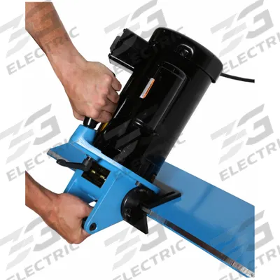 HECK INDUSTRIES Corded Beveler: For Aluminum/Stainless Steel/Steel, 115V, 1 hp - Bevelers for Metal Plate