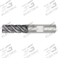 WIDIA HANITA Roughing End Mill: Carbide, AlTiN Coated, 4 Flute, 1/2" Mill Dia, 5/8" LOC, 0.04" Rad (MPN 4M4R13005XW)