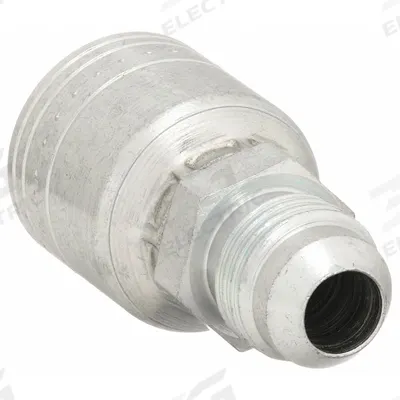 AEROQUIP Hydraulic Crimp Fitting: Steel x Steel, Straight, -4 For Hose Dash Size - Aeroquip Crimp Hydraulic Hose Fittings with JIC Connection