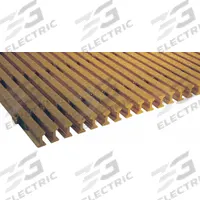 FIBERGRATE Fiberglass Pultruded Grating: Structural Grating, 5 ft x 8 ft Nominal Size (WxL), ISOFR (MPN 350469). Key specifications — Brand: FIBERGRATE.