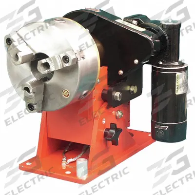 FEIN Variable Speed Welding Positioner: 4.5 in Compatible Workpiece Dia (Max) - Variable-Speed Rotary Welding Positioners with Chuck