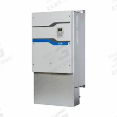 EATON Variable Frequency Drives: In Phase Three, Out Phase Three, 200 hp, 144 A Output Current - Max (MPN DG1-35144FB-C21C). Key specifications — Style: Industrial High Performance; Color: White; Output Voltage: 525-600V AC; Output Phase: Three.