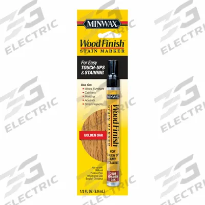 MINWAX Wood Repair Marker: Wood Repair Marker, Oil, 1 Container Size, Wood, Golden Oak - Wood Repair Markers