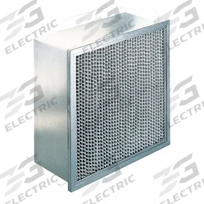 KOCH Cartridge Air Filter: 24 in x 24 in x 12 in, Fiberglass, Single Header - MERV 13 Rigid Cell Air Filters