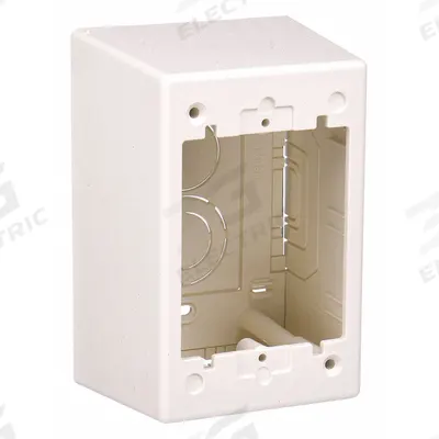 PANDUIT Deep Junction Box: T-45, Plastic, Off White - Outlet Boxes for Nonmetallic Single-Channel Raceways