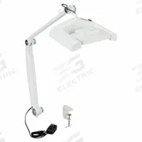 APPROVED VENDOR Rectangular Magnifier Light: LED, 1.75x, 3 Diopter, 900 lm Max Brightness, 120V AC (MPN 6MNT6). Key specifications — Brand: APPROVED VENDOR; Magnification: 1.75x; ESD Safe: No; Lighting Technology: LED; Operating Voltage: 120V AC; Includes Ultraviolet Light: No.