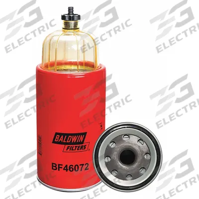 BALDWIN FILTERS Fuel Filter: Spin-On, 4 1/16 in Outside Dia, 4 1/16 in Inside Dia - Spin-On Fuel Filters